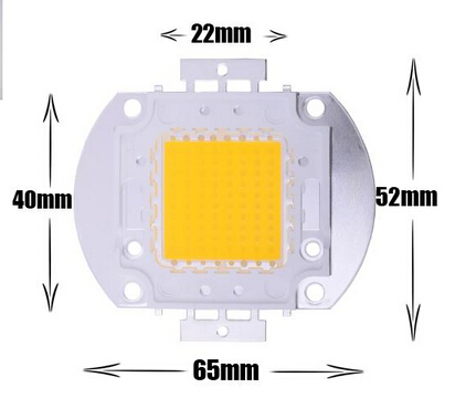 (image for) EPILEDS 80W High Power LED Chip Light 6400 Lumens 30*30mil Chip LED Light